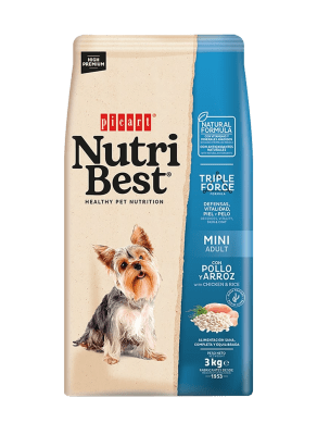 Nutri Best Dog Mini Adulto Chicken and Rice1
