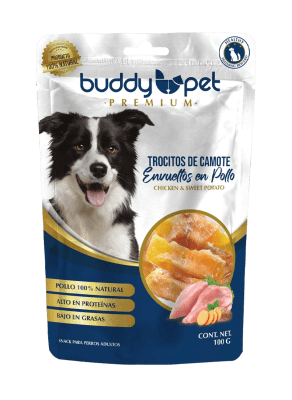 Snack Buddy Pet Trocitos Camote/ Pollo