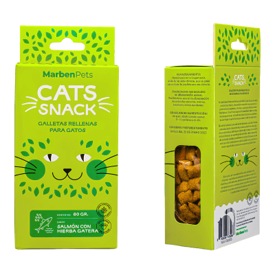 Cat Snack Sabor Salmon Hierba Gatera