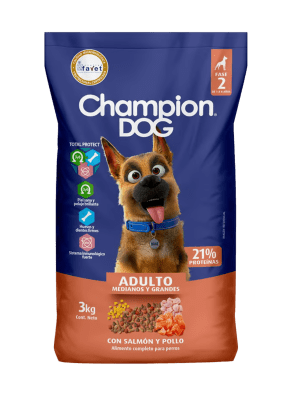 Champion Dog Adulto Salmon/Pollo1