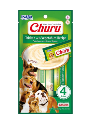 Churu Perro Vegetales