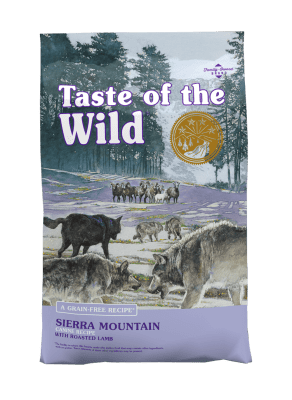 Taste of the wild Dog Sierra Mountain Lamb