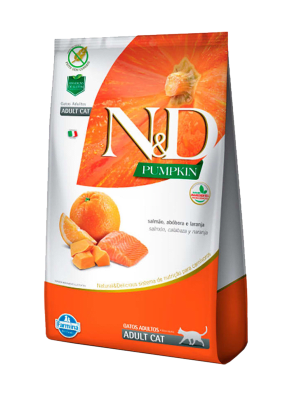 N&D Cat PUMPKIN Adulto Salmon & Calabaza