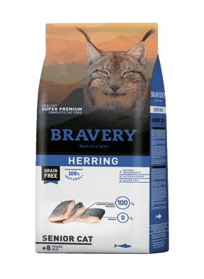 Bravery Cat Herring Senior +8
