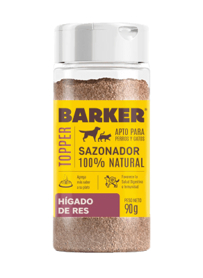 Barker bites Sazonador Higado de res