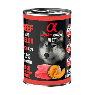 Lata Alpha Dog Ternera/Melon1
