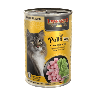 Lata Leonardo Sup Pollo/Espinaca