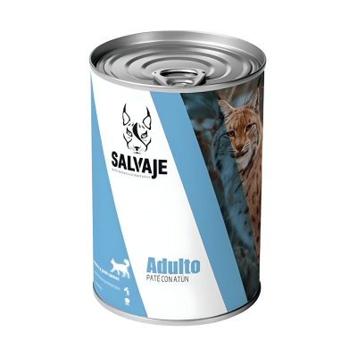 Lata Salvaje Gato Pate Atun