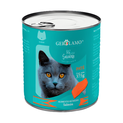 Lata Salvatore Gato PATÉ SALMÓN