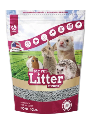 Sustrato de papel my pet litter