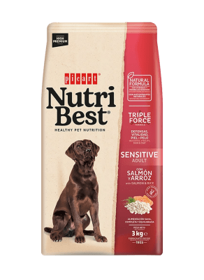 Nutri Best Dog Adulto Sensitive Salmon and Rice1