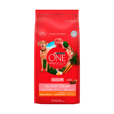 One Dog Adulto Med&Grande Cordero 2kg1