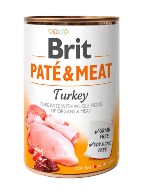 Lata Brit Care Dog Pate & Meat Turkey1