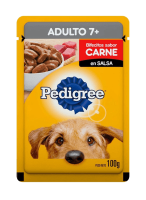 Sachet Pedigree Adulto 7+ Carne