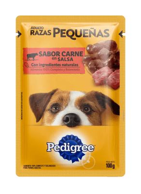 Sachet Pedigree Adulto Razas Pequeñas Carne1