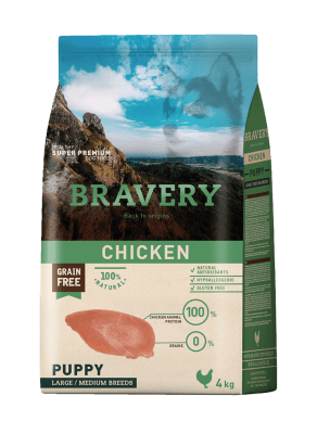 Bravery Dog Chicken Puppy Medium - Large