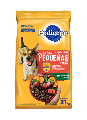 Pedigree Adulto Raza Pequeña Carne y vegetales