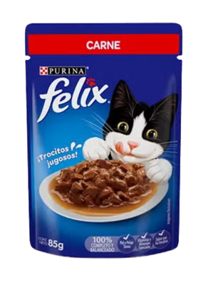 Sachet Felix Adulto Carne1
