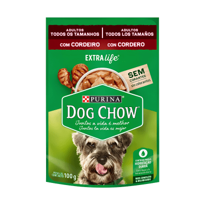 Sachet Dog Chow Adulto Cordero