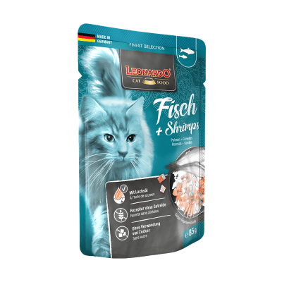 Sachet Leonardo Pescado Y Camarones