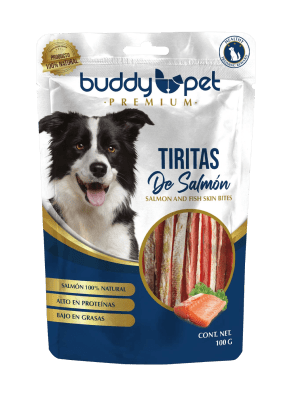 Snack Buddy Pet Tiritas de Salmón