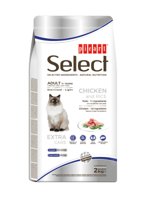 Select Cat Adulto +7 Esterilizado Light