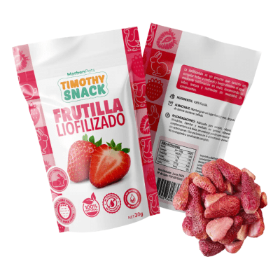 Snack Timothy Liofilizado Frutilla