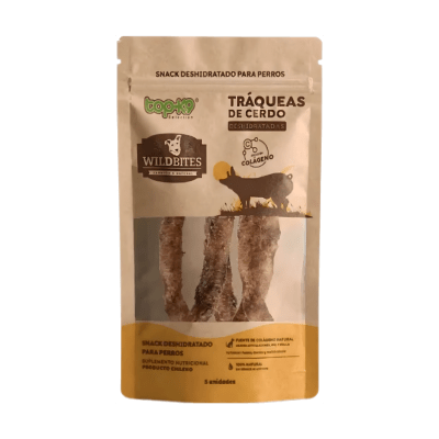 Snack Wild Bites Traquea De Cerdo