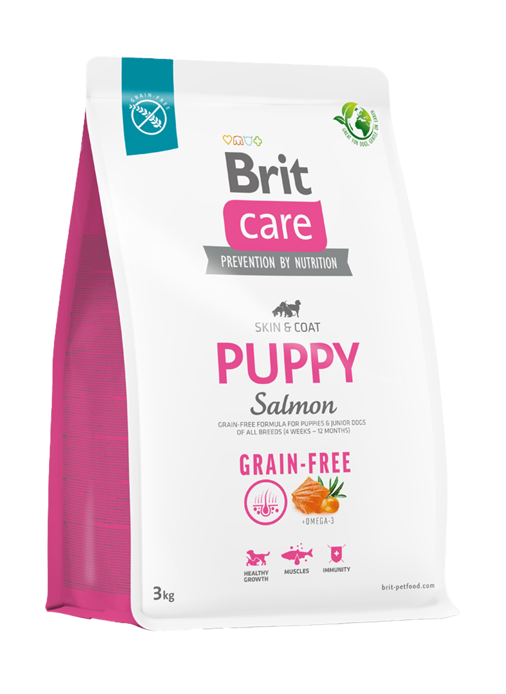 Care Puppy Food Brit Puppy Salmon Dry Dog Brit Care Puppy Salmon