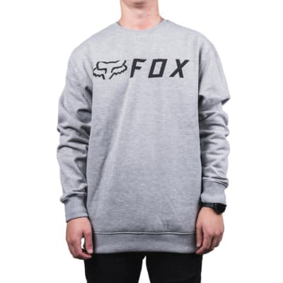 Poleron Lifestyle Refract Crew Gris Fox1