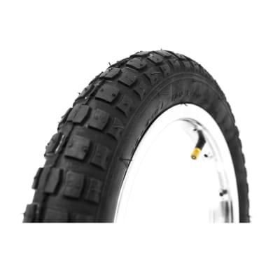NEUMÁTICO DURO 12.1/2 X 2.1/4 BMX NEGRO H-FONG HF143