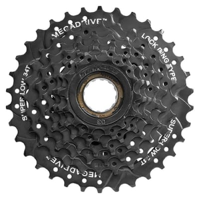 PIÑON ATORNILLADO 7 VELOCIDADES 13-34T SUNRACE MOD.MFM300 7CV