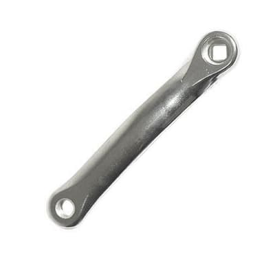 BIELA O PEDIVELA IZQUIERDA 170MM ALUMINIO PULIDO COMPATIBLE / GENERICO1