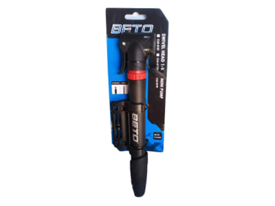 Bombin BETO 80 PSI Cabeza movil Doble Valvula VA y VF, Con Soporte al Marco.1