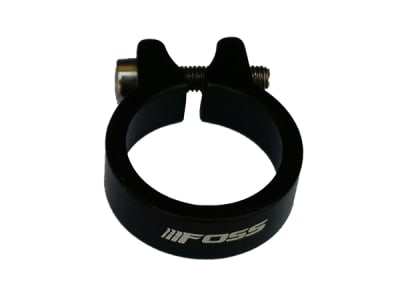Abrazadera FOSS Aluminio 31.8 con Allen Negra