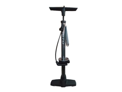 Bombin Pie BETO Acero 160 PSI C/Manometro. VA y VF