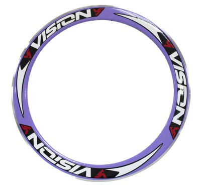 Llanta Vision 700c  36H Lila 48mm triple pared  V/F