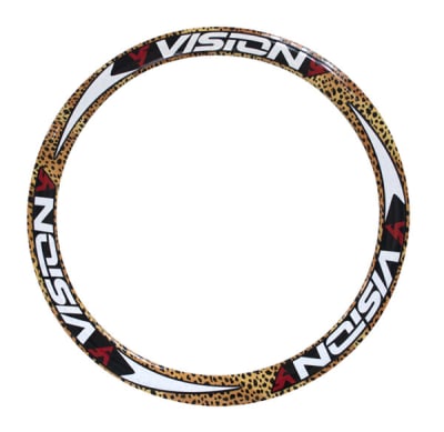 LLANTA VISION 700c animal print 60mm triple pared 36h V/F1