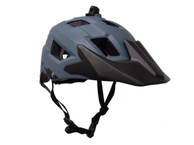 Casco FOSS Enduro Con Soporte Para Cámara Gris / Negro Talla M/L Con Regulador