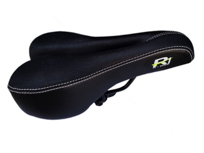 Asiento R-ONE, Lycra Prostatico Ultra Soft Black, con Carro1