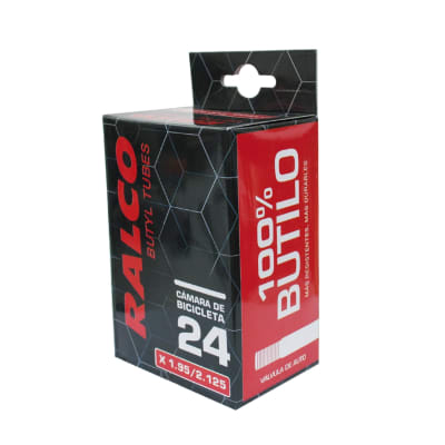 Camara Bicicleta Aro 24 X 1.95 a 2.125 Valvula de Auto Ralco1