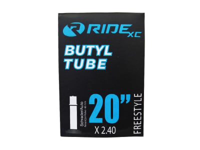 Camara RIDEXC Butyl 20x2,40 Valvula de Auto 48mm Freestyle