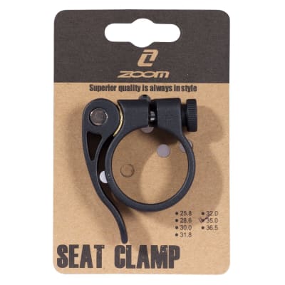 COLLERIN CON BLOQUEO ZOOM 34.9MM ALUMINIO NEGRO AT-101