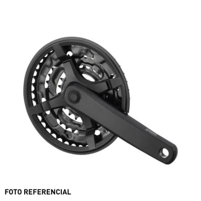 VOLANTE MTB SS-7943P S/CUBRE P/EJE NEGRO 42X34X24T