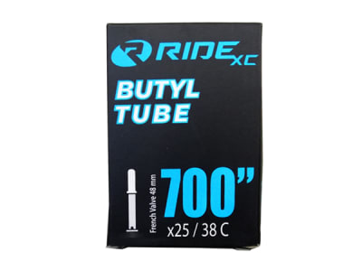 Camara RIDEXC Butyl 700x25/38 V/F 48mm, Incluye Cubre Llanta