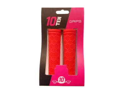 Puños 10TEN Circles Kraton Fluor Red 125mm.