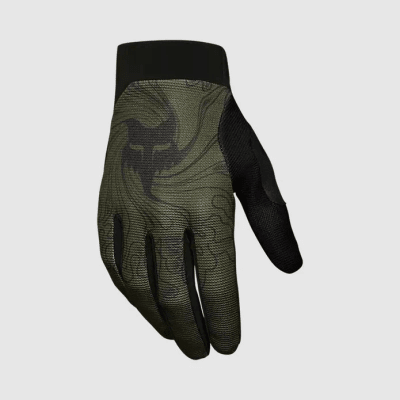 Guantes Bicicleta Ranger Frecuency Verde Fox1