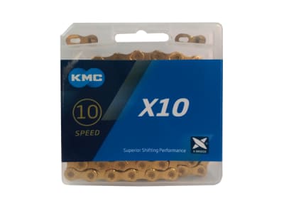 CADENA KMC X10 1/2X11/128 10 V DORADA
