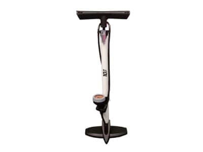 Bombin de pie, Acero, 10TEN, con Manometro 160 PSI, VF y VA, Adaptador para pelota1