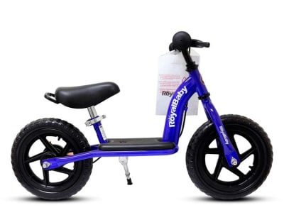 BICICLETA ROYAL BABY CORRE PASILLO AZUL
